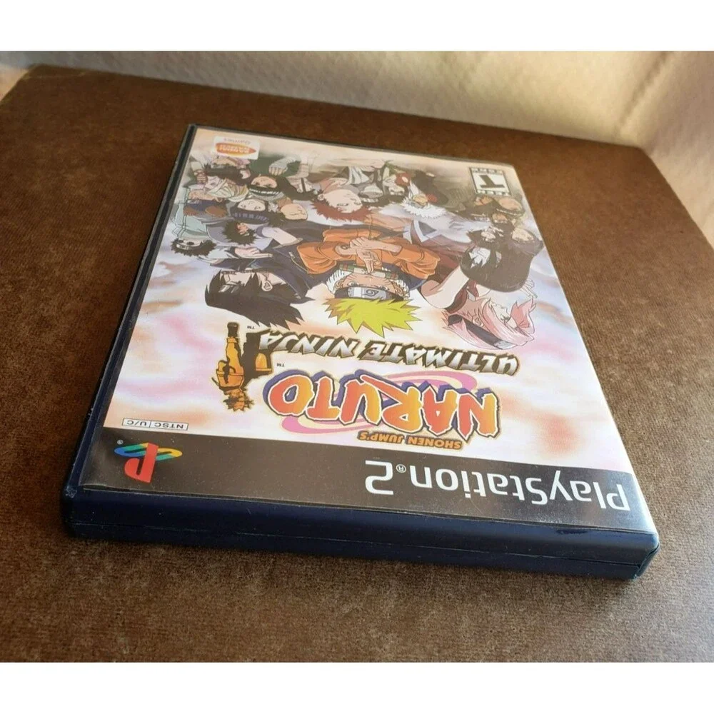 2002 NARUTO: ULTIMA NINJA SONY PS2 PlayStation 2 Bandai Namco Complete W/ Manual